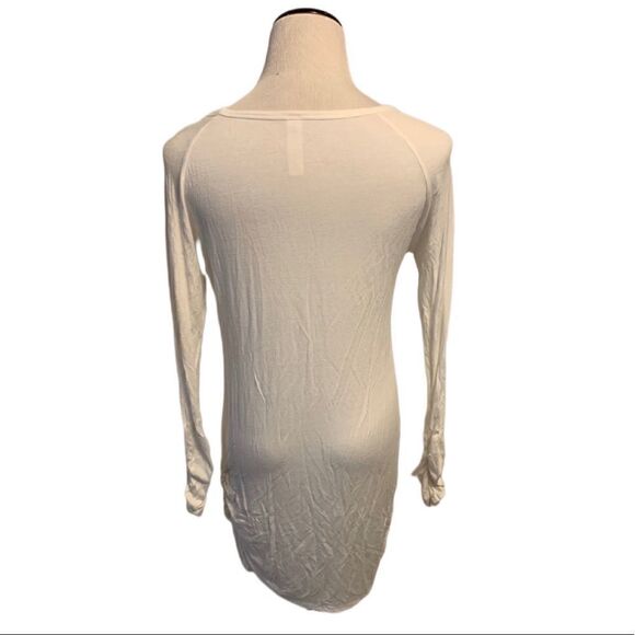 Vanilla Sky White Long Sleeve Tunic/Dress Sz L - Picture 2 of 8